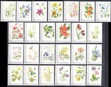 Netherlands 2008 Personal stamps - Plants, Flowers, Butterflies - 25v - MNH (**), używany na sprzedaż  PL