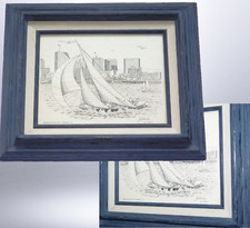 Nautical landscape print for sale  Reidsville