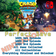 Save Replacement - Crash Bandicoot N. Sane Trilogy - Nintendo Switch 2 - 1 comprar usado  Enviando para Brazil