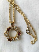 Collana girocollo dorata usato  Torgiano