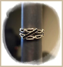 Ring unisex silber gebraucht kaufen  Meerbusch