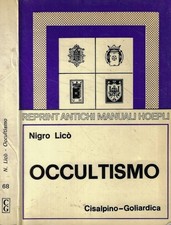 Occultismo. nigro licò. usato  Italia