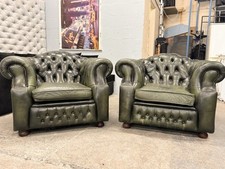 Chesterfield leather retro for sale  MANCHESTER