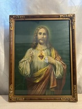 Vintage sacred heart for sale  Ionia