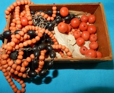 Antique coral beaded for sale  SANDHURST