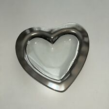 Annieglass heart shaped for sale  Columbia