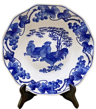 Vtg rooster plate for sale  North Port