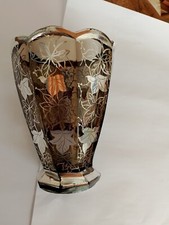 Vaso vetro decorato usato  Valvestino