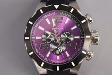 Usado, INVICTA S1 Rally Masculino 52mm Aço Inoxidável Mostrador Roxo VD53 Quartzo precisa de bateria comprar usado  Enviando para Brazil