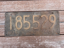1926 massachusetts license for sale  West Springfield