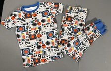 Pijama tema esportivo The Children’s Place tamanho 8 menino futebol basquete futebol, usado comprar usado  Enviando para Brazil