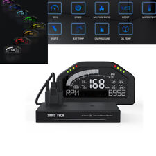 Kit de medidor de corrida painel de carro tela LCD digital RPM velocidade voltagem display sensor comprar usado  Enviando para Brazil