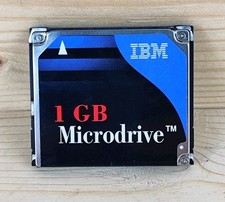 Ibm 1gb microdrive for sale  CHESTER