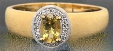 Goldberyll zirkone ring gebraucht kaufen  Weinheim