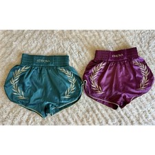 Shorts femininos Athena Fightwear Muay Thai kickboxing XS como novo em folha novas cores comprar usado  Enviando para Brazil