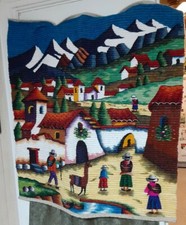 Folk art woven for sale  Harrisburg