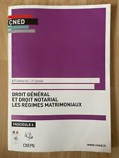 Cned droit général d'occasion  Paris XIX