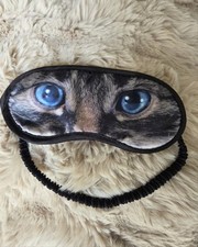 Schlafmaske katzenaugen katzen gebraucht kaufen  Bremen