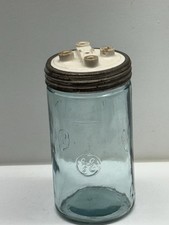 RARO Antigo Vintage GE Frasco de Bateria Tamanho Quart. Empresa GE Fabricada nos EUA RARO!!!!!, usado comprar usado  Enviando para Brazil