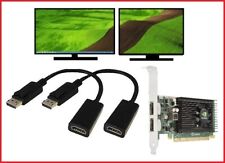 Placa de vídeo torre Dell OptiPlex 3010 3020 7010 7020 9010 9020, adaptadores HDMI duplos comprar usado  Enviando para Brazil
