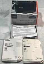 Sony HDR-CX240 Handycam HD Camcorder W/Bateria,16MB Micro SD Card, Manuais & Caixa comprar usado Sony HDR-CX240 Handycam HD Camcorder W/Bateria,16MB Micro SD Card, Manuais & Caixa comprar usado  Enviando para Brazil