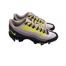 Usado, Chuteiras de futebol Nike Vapor Edge Shark baixas cinza amarelo juvenil 4.5 comprar usado  Enviando para Brazil