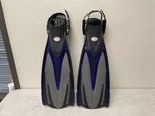 Usado, Barbatanas de mergulho Tusa Imprex azul/preto - Tamanho 8-10 comprar usado  Enviando para Brazil
