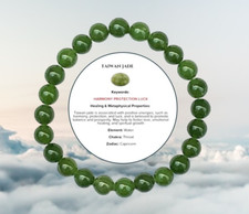 Taiwan jade 8mm for sale  PETERBOROUGH