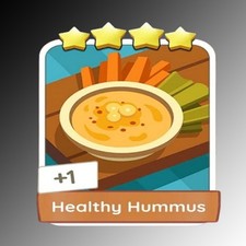 Healthy Hummus- Mono-poly Go 4 estrelas⭐️ Adesivo ⚡️Entrega rápida ⚡️, usado comprar usado  Enviando para Brazil