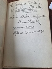 Arditismo civile ferruccio usato  Camogli