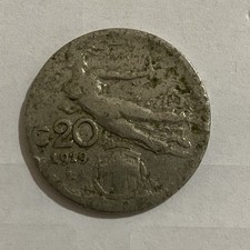Centesimi 1919 libertà usato  Catania