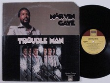 MARVIN GAYE Trouble Man OST TAMLA LP die-cut gatefold h comprar usado  Enviando para Brazil