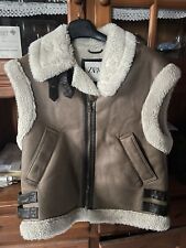Gilet zara marrone usato  Sant Ilario d'Enza