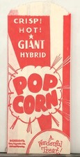 Vintage popcorn bags for sale  Lathrop