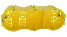 Caixa de instalação tripla PT 3x60 60 mm 60 mm para paredes vazias de gesso cartonado /T2UK, usado comprar usado  Enviando para Brazil