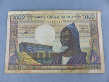 Billet 1000 francs d'occasion  Alsting