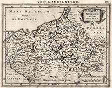 1648 bella mappa usato  Brescia