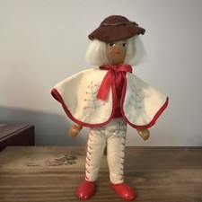 Używany, Vtg Polska lalka sztuki ludowej GROMADA Poland Krakowianka Kostium z metką na sprzedaż  Wysyłka do Poland