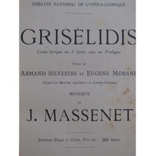 Massenet jules grisélidis d'occasion Massenet jules grisélidis d'occasion  Blois