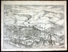 Usado, Circa 1575 Loja España Spain Braun Hogenberg Mappa Plan Engraving Incisione comprar usado  Enviando para Brazil