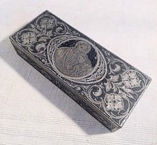 Wooden rosary box d'occasion  Expédié en Belgium