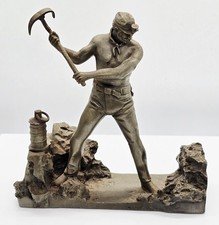 Vtg pewter miner for sale  West Springfield