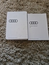 Audi owners manual for sale  SHEFFIELD