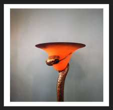 Lampadaire cobra bronze d'occasion  Nice-