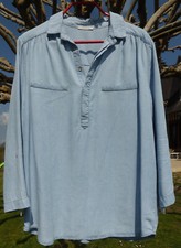 Chemise tunique lyocell d'occasion  Pont-Audemer
