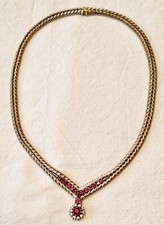 Gold collier 585 gebraucht kaufen  Heimertingen