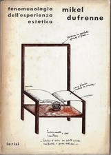 Dufrenne mikel..fenomenologia  usato  Italia