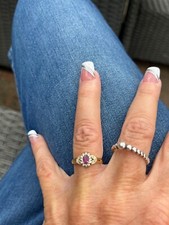 Red ruby ring for sale  PETERBOROUGH
