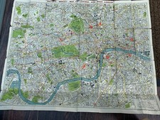 Bacons map london for sale  WIRRAL