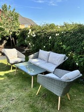 Piece rattan garden for sale  LIVERSEDGE